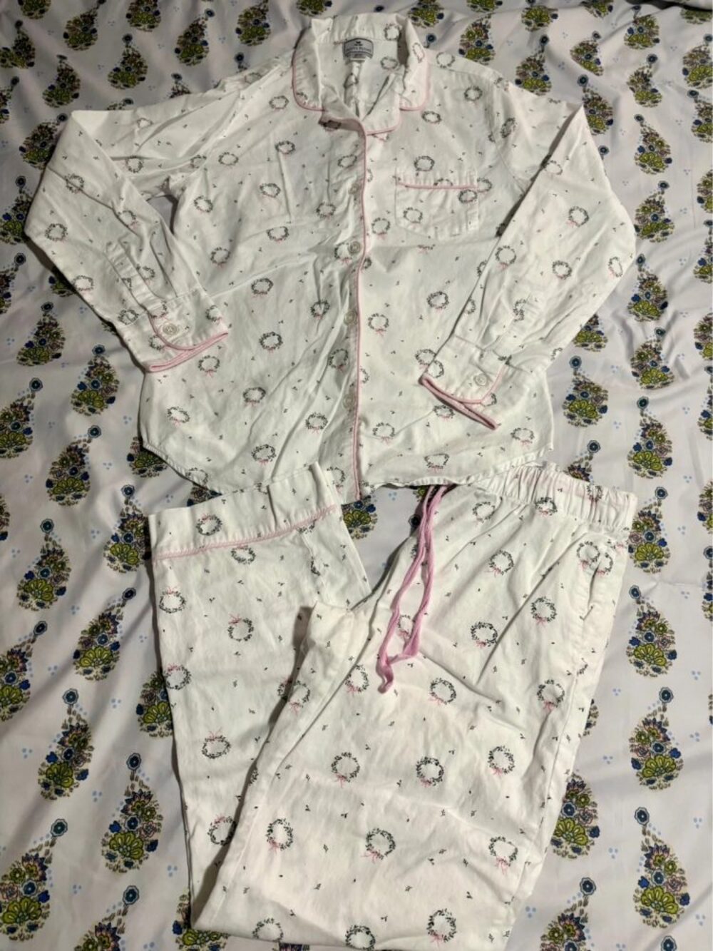 Petite Plum Christmas pjs Size Small